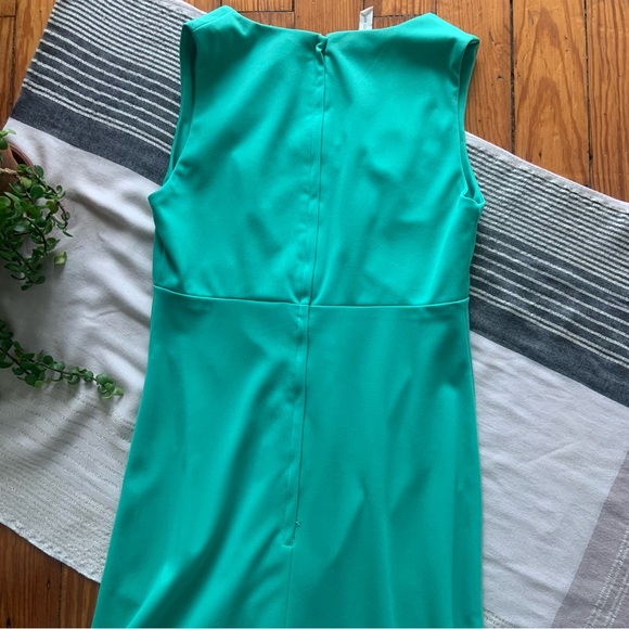 Vintage 1970s Full Length Gown With Sheer Capelet - Picture 9 of 12